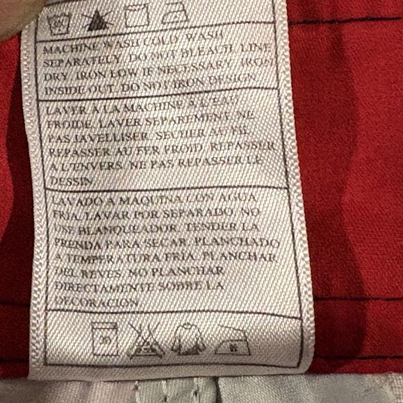 Hurley Mens Red Plaid San Juan Boardshorts Trunks Drawstring Swimwear Sz 36 - Picture 10 of 12